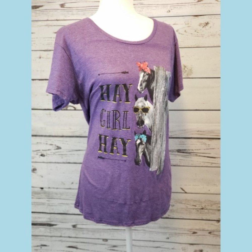 T-Shirt Hay Girl Hay